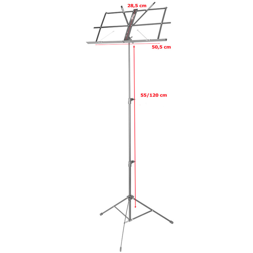 Пюпитр Stagg MUS-A25 BK