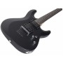 Электрогитара Schecter С-6 Deluxe (SBK), черный матовый