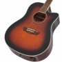 Электроакустическая гитара Washburn WD7SCEATBM