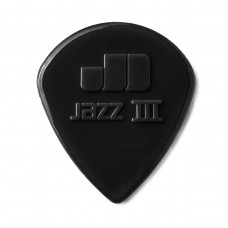 Медиатор Dunlop Nylon Jazz III 47R3S 1.38 (черный)