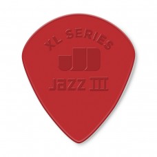 Медиатор Dunlop Nylon Jazz III XL 47PXLN 1.38 (красный)