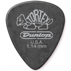 Медиатор Dunlop Tortex Pitch Black Standard 488 1,14