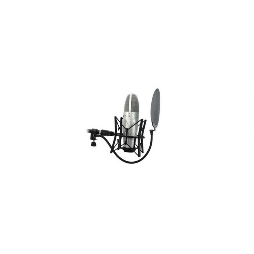 Omnitronic Microphone Pop Filter Metal                                                                                                                                                                                                             