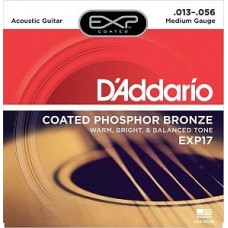 Струны для акустической гитары D'Addario EXP17 13-56