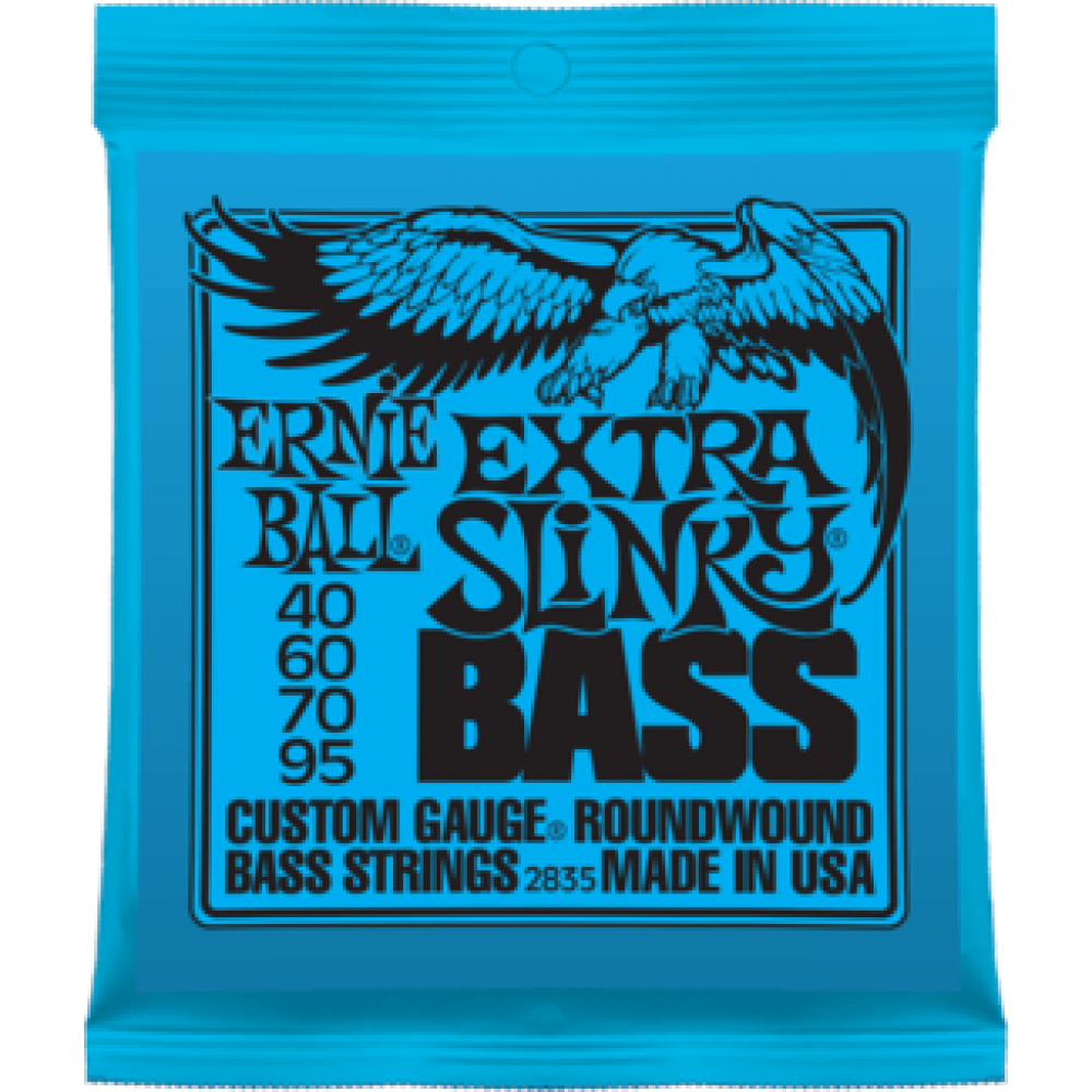 Струны для бас гитары Ernie Ball 2835 40-95 Extra Slinky