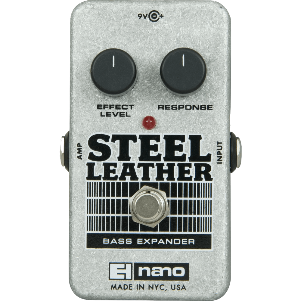 Педаль эффектов Electro-Harmonix Nano Steel Leather