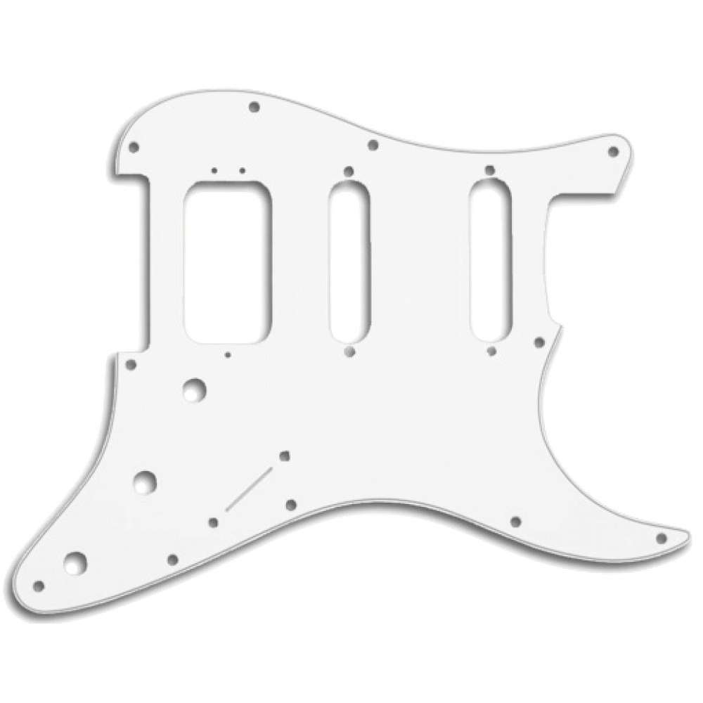 Guitarparts M4 Панель HSS белая