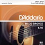 Струны для акустической гитары D'Addario EJ10