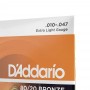 Струны для акустической гитары D'Addario EJ10