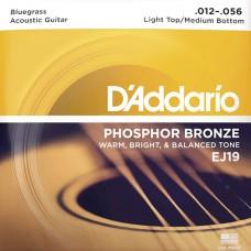 Струны для акустической гитары D'Addario EJ19
