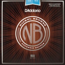 Струны для акустической гитары D'Addario NB1252BT 12-52