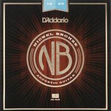 Струны для акустической гитары D'Addario NB1253 12-53