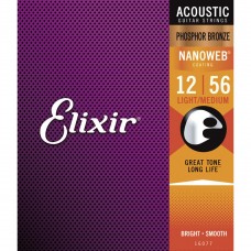 Струны для акустической гитары Elixir 16077 12-56