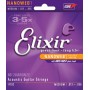Струны для акустической гитары Elixir 11102, Nanoweb, 80/20, 13-56 